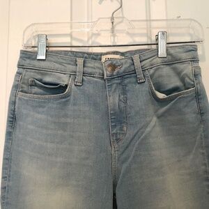L'AGENCE Jeans High Rise Cropped Skinny Powder Blue (27) NWT
